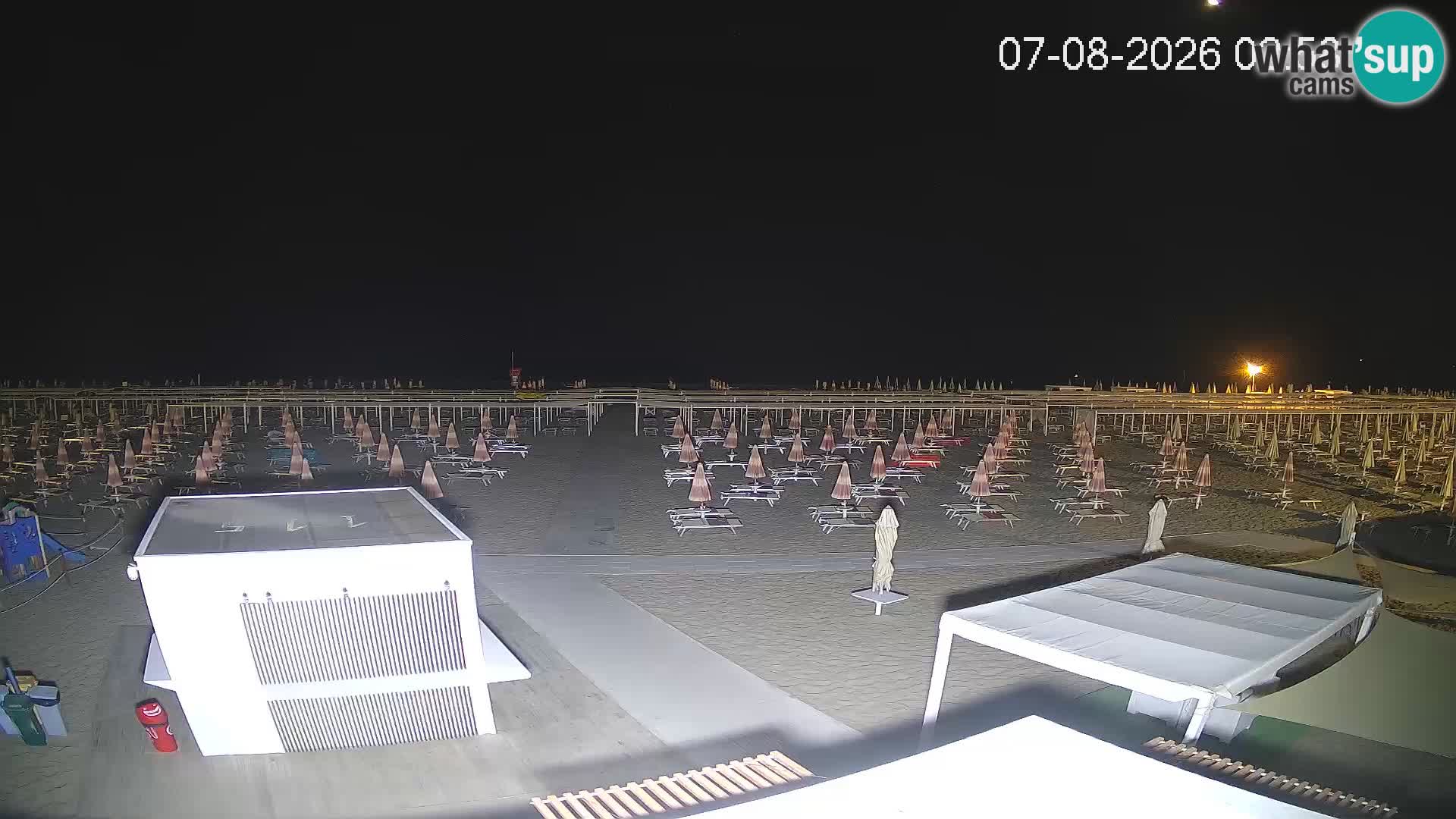 Live webcam Riccione beach – Bagni Oreste spiaggia 115