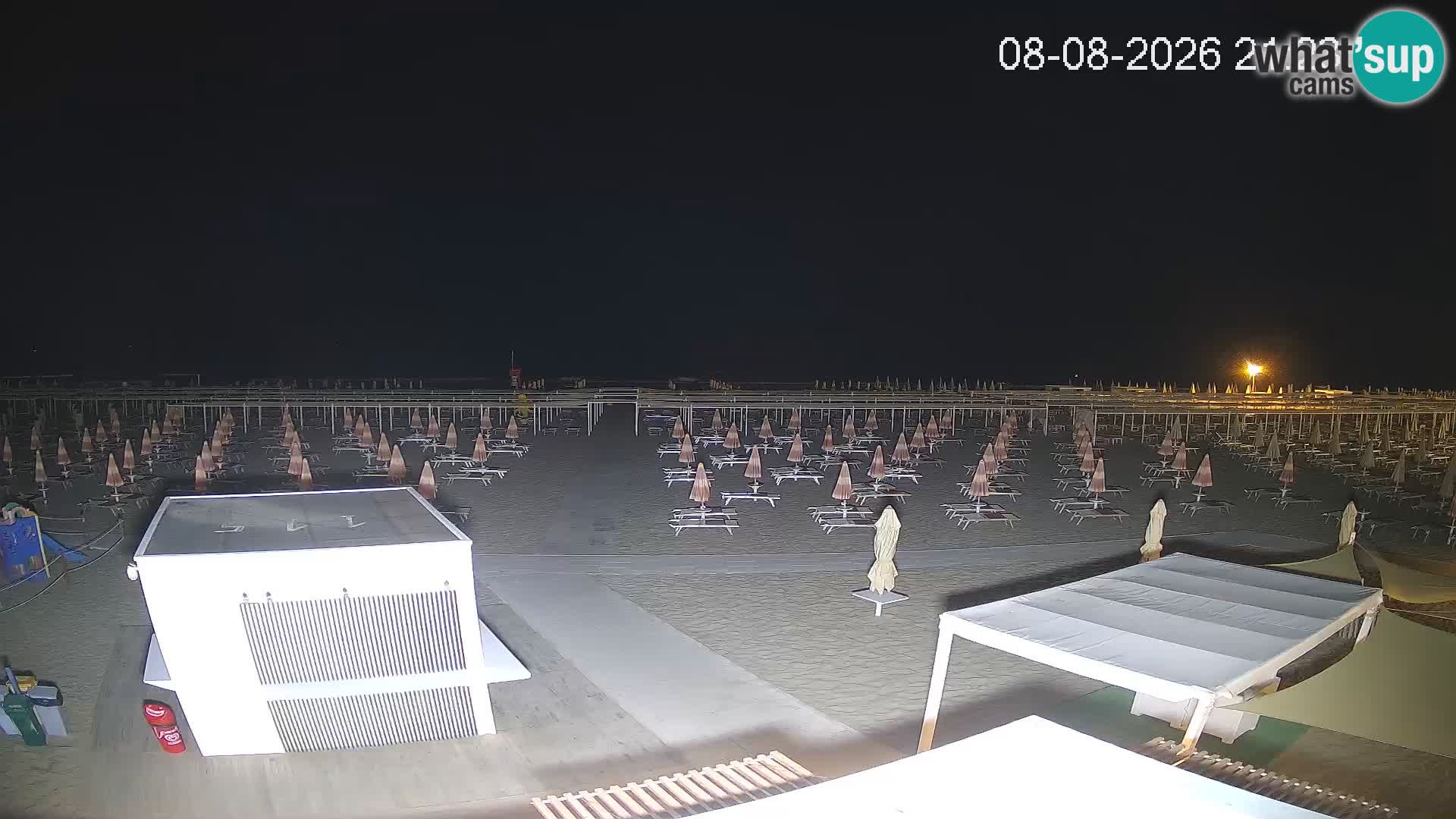 Live webcam Riccione beach – Bagni Oreste spiaggia 115