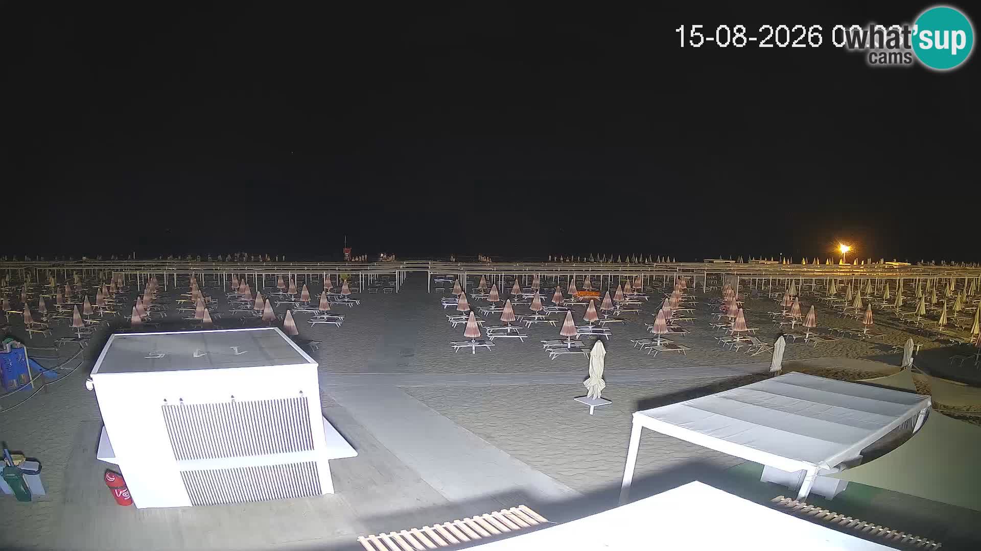Live webcam Riccione beach – Bagni Oreste spiaggia 115
