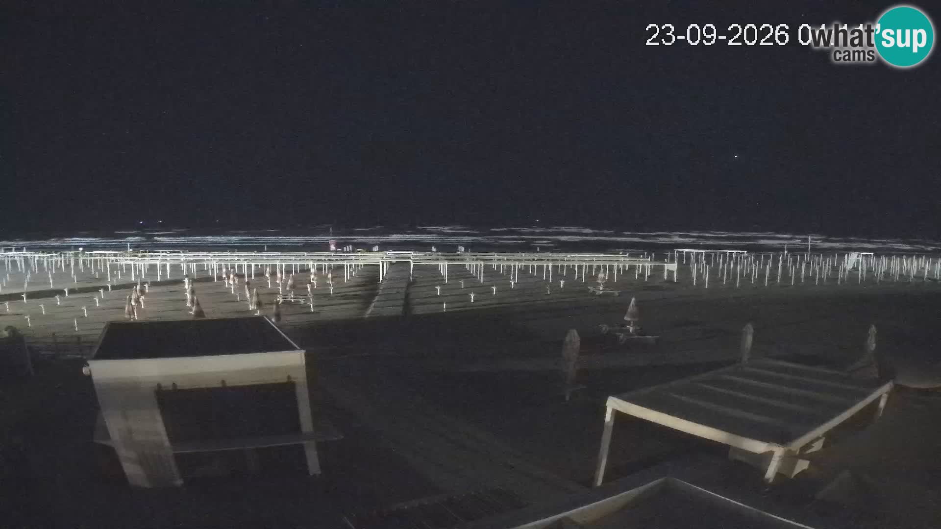 Live webcam Riccione – Bagni Oreste spiaggia 115
