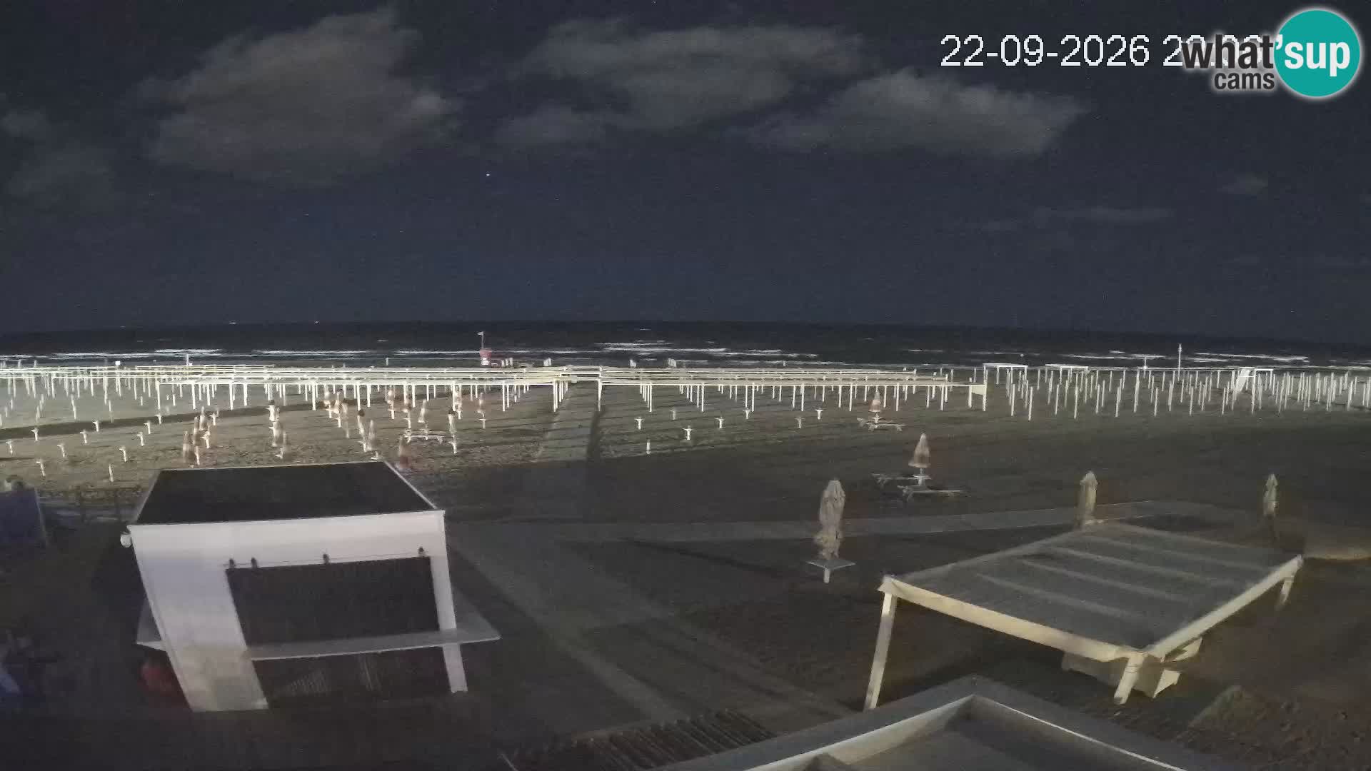 Live webcam Riccione beach – Bagni Oreste spiaggia 115
