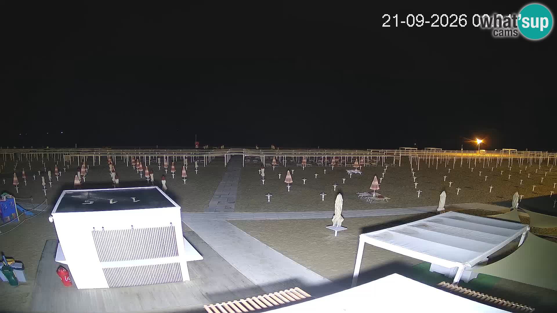 Live webcam Riccione beach – Bagni Oreste spiaggia 115