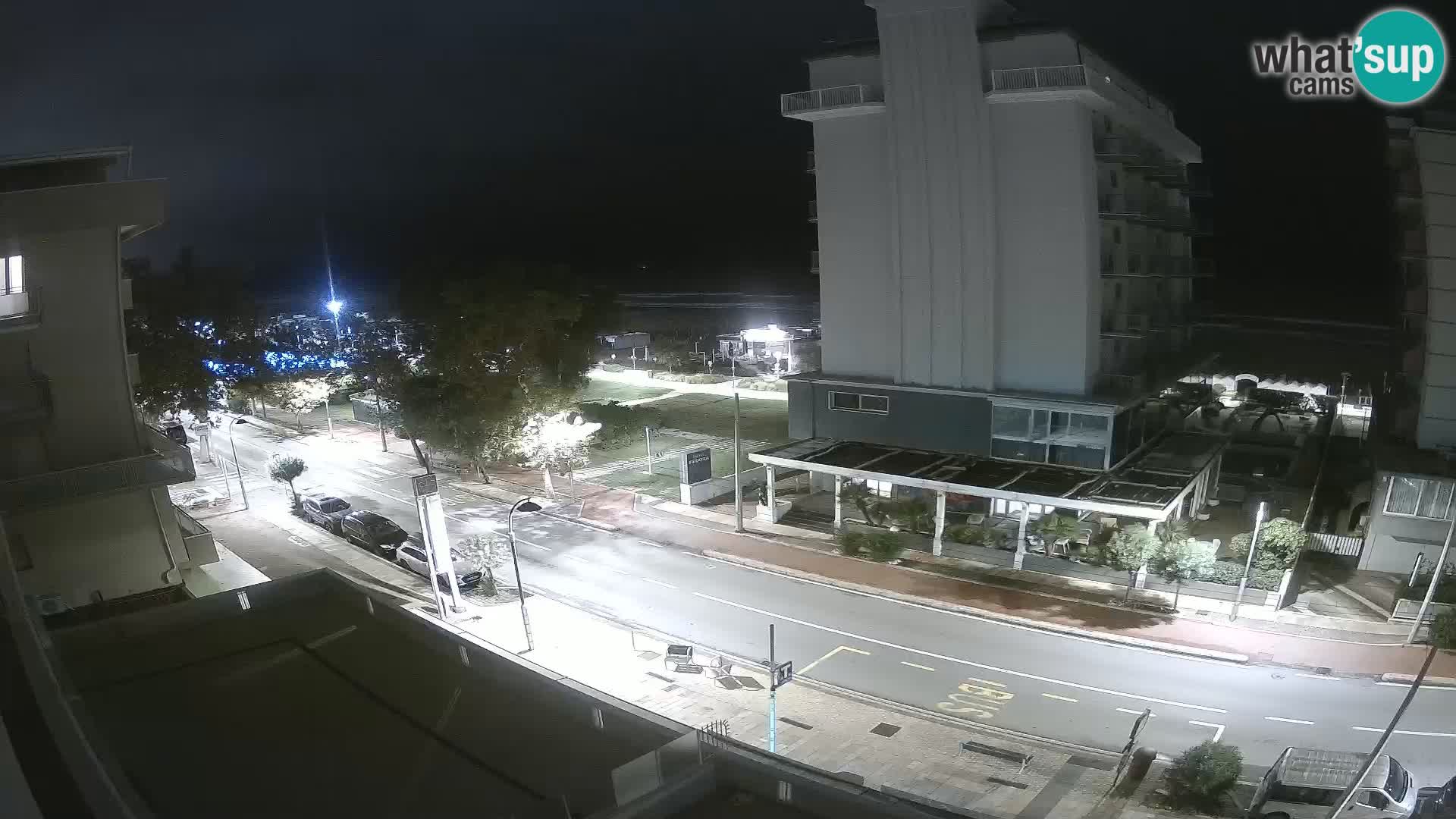 Riccione Webcam Strand und Gärten La Malfa – Bagni Oreste Strand 115