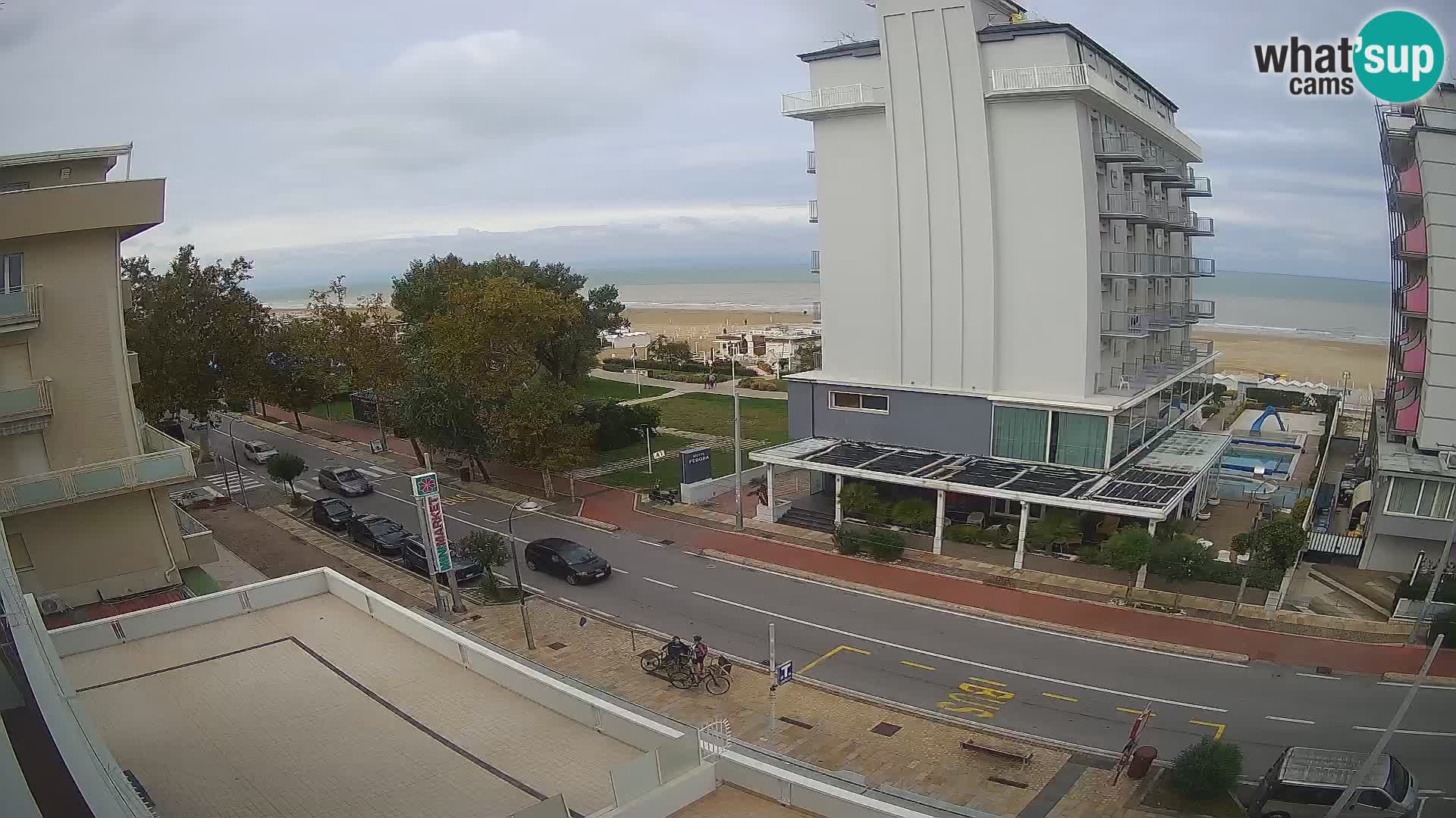 Riccione Webcam Strand und Gärten La Malfa – Bagni Oreste Strand 115