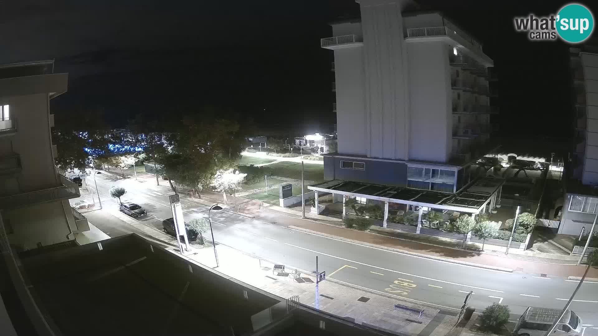 Riccione webcam spiaggia e giardini La Malfa – Bagni Oreste spiaggia 115