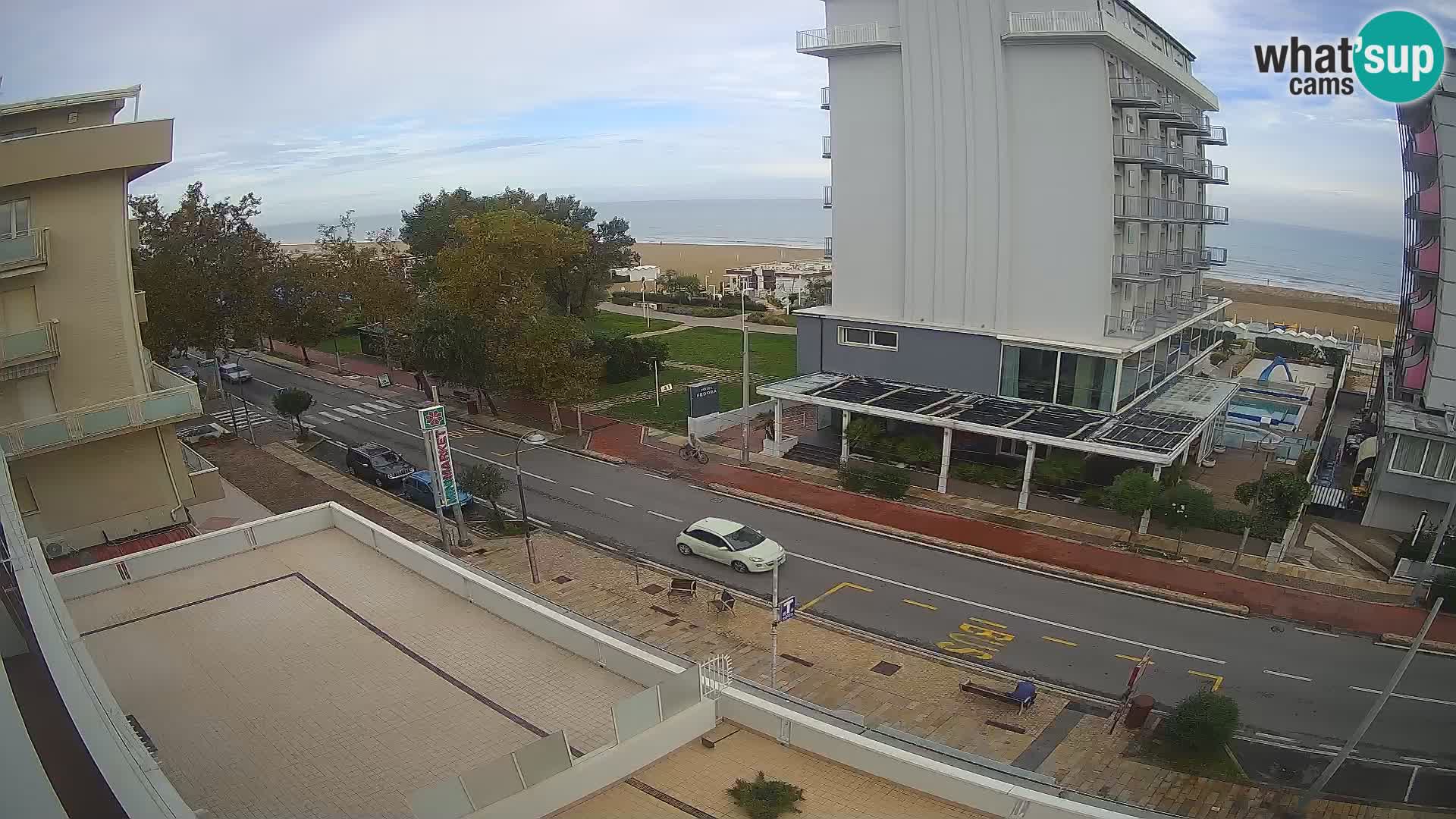 Riccione Webcam Strand und Gärten La Malfa – Bagni Oreste Strand 115