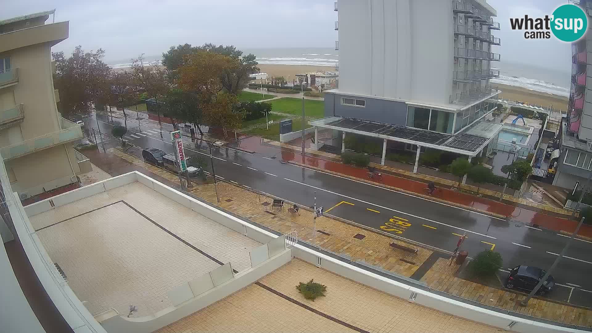 Riccione webcam spiaggia e giardini La Malfa – Bagni Oreste spiaggia 115