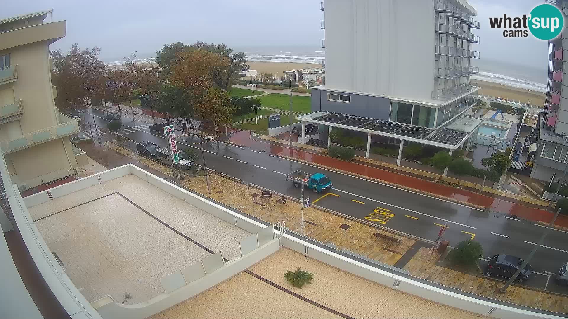 Riccione webcam spiaggia e giardini La Malfa – Bagni Oreste spiaggia 115