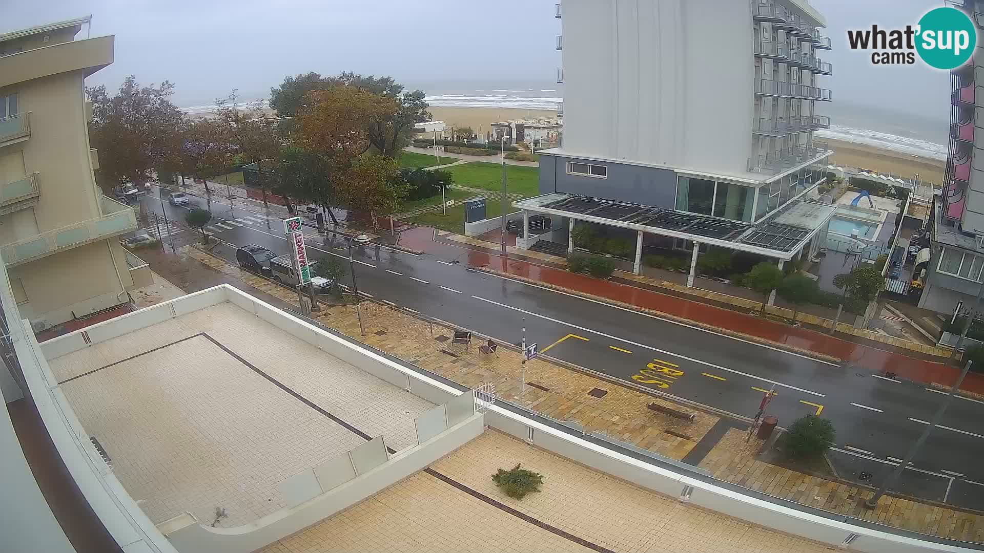 Riccione Webcam Strand und Gärten La Malfa – Bagni Oreste Strand 115