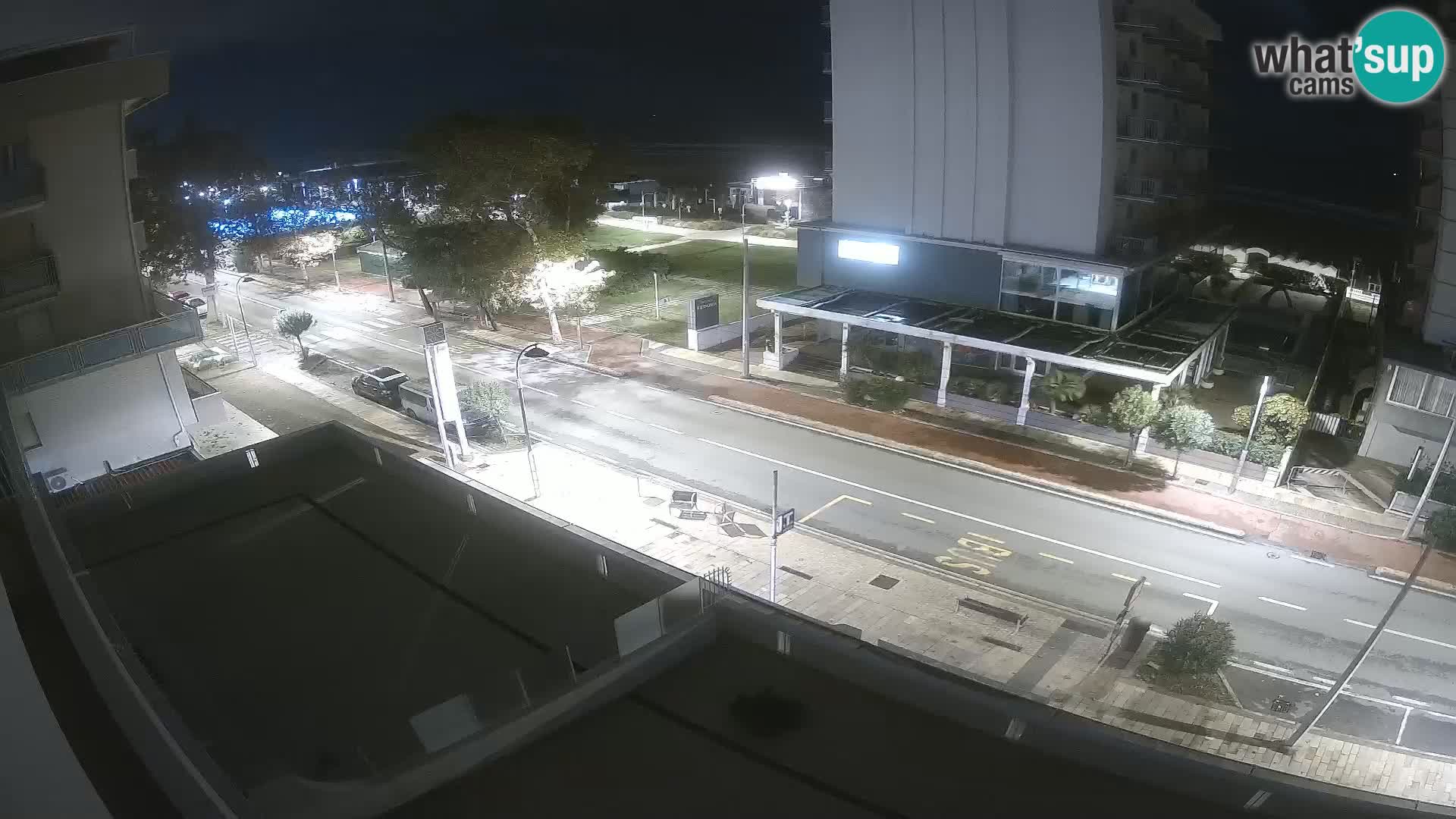 Riccione Webcam Strand und Gärten La Malfa – Bagni Oreste Strand 115