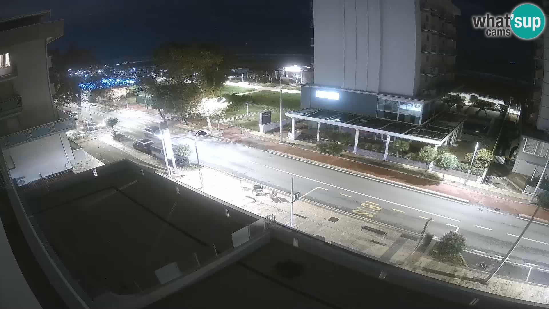 Riccione Webcam Strand und Gärten La Malfa – Bagni Oreste Strand 115