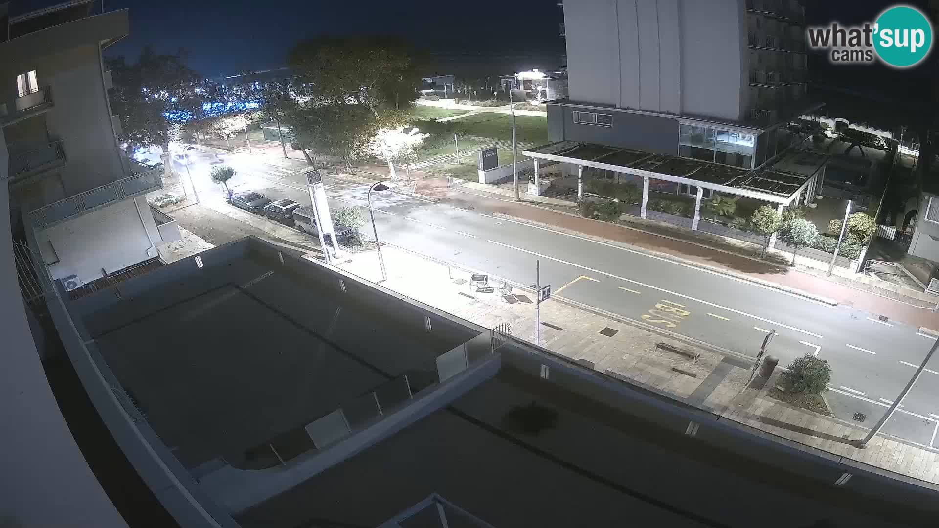 Riccione Webcam Strand und Gärten La Malfa – Bagni Oreste Strand 115