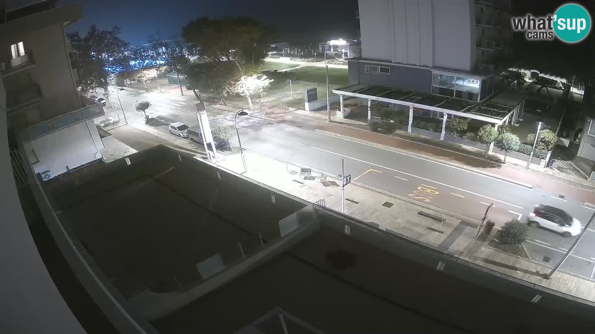 Riccione Webcam Strand und Gärten La Malfa – Bagni Oreste Strand 115