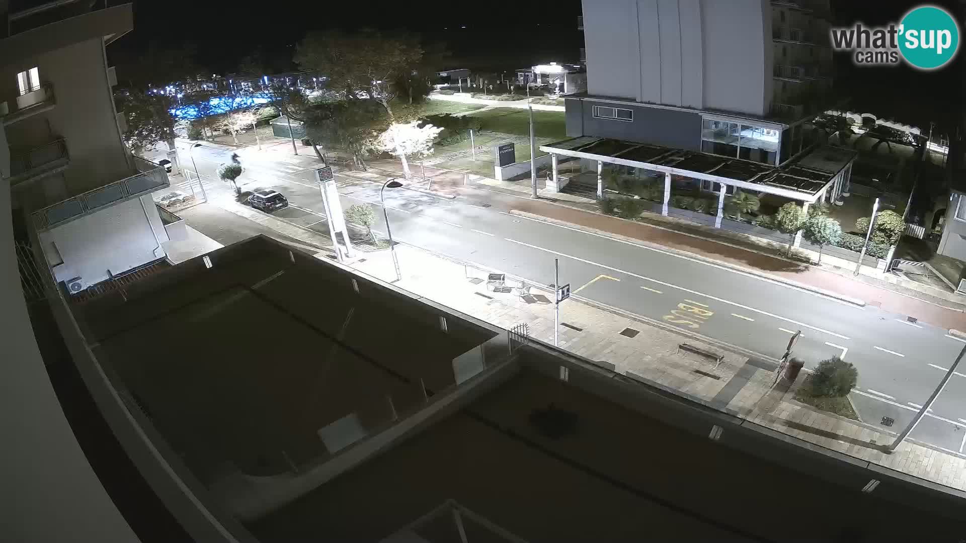 Riccione Webcam Strand und Gärten La Malfa – Bagni Oreste Strand 115