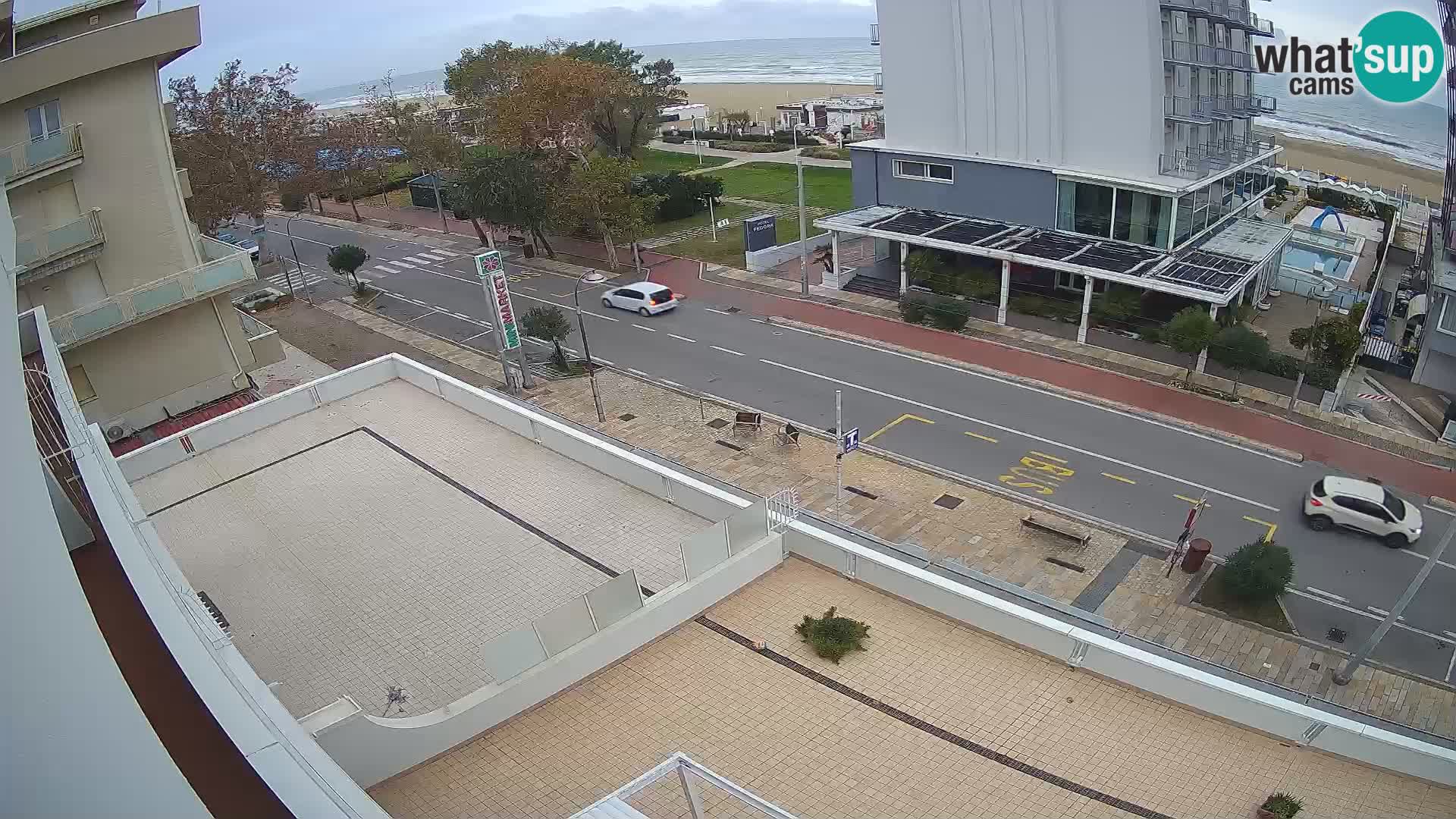 Riccione webcam spiaggia e giardini La Malfa – Bagni Oreste spiaggia 115