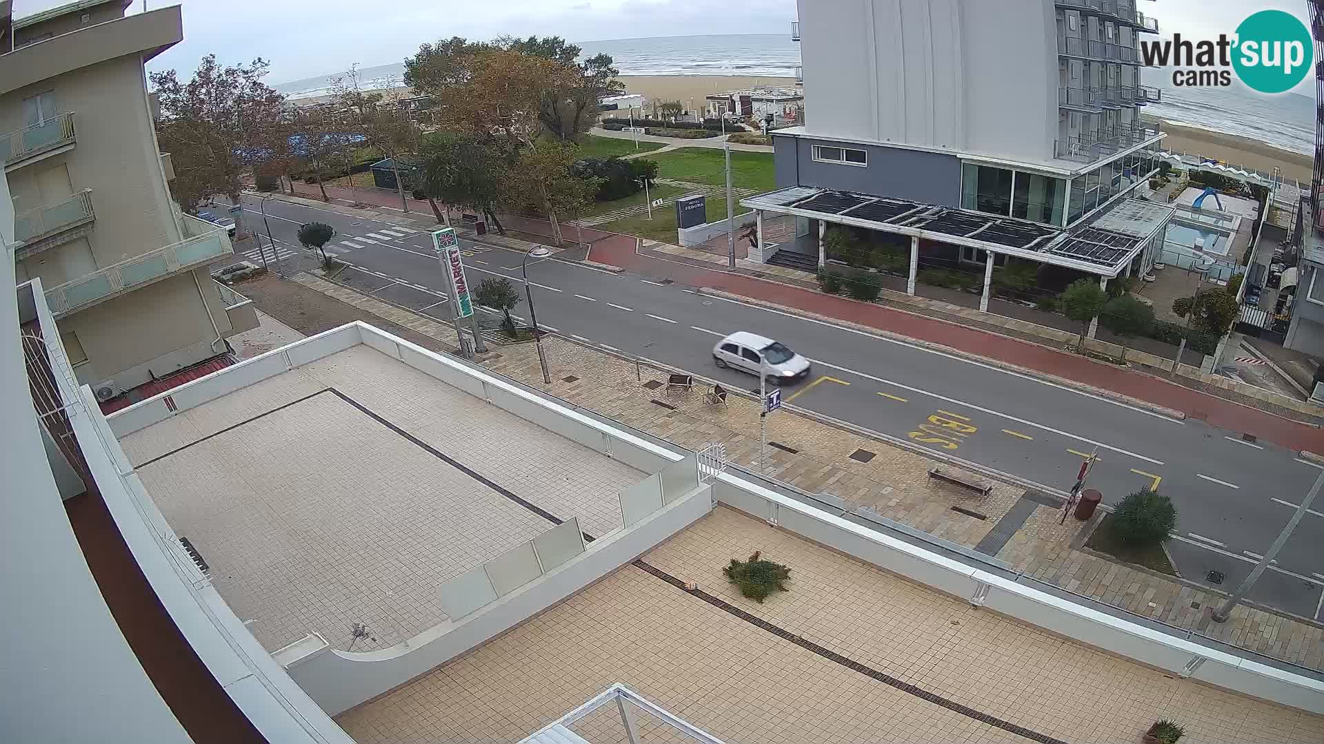 Riccione Webcam Strand und Gärten La Malfa – Bagni Oreste Strand 115