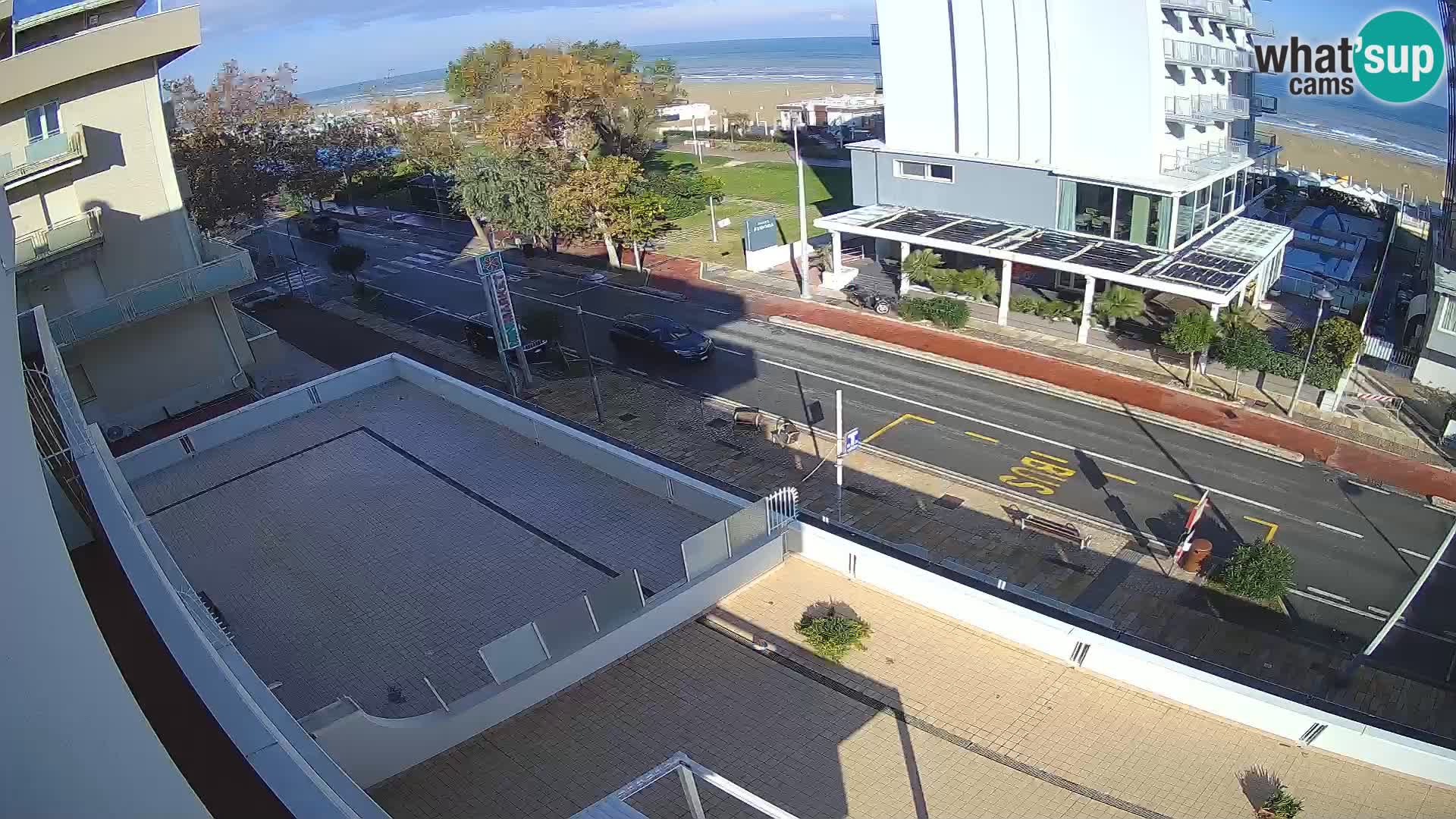 Riccione webcam spiaggia e giardini La Malfa – Bagni Oreste spiaggia 115