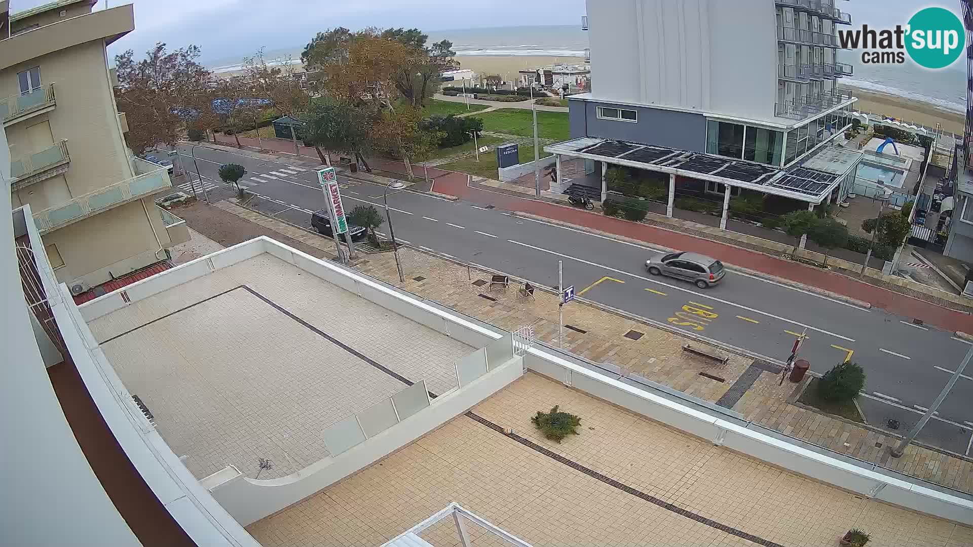 Riccione Webcam Strand und Gärten La Malfa – Bagni Oreste Strand 115