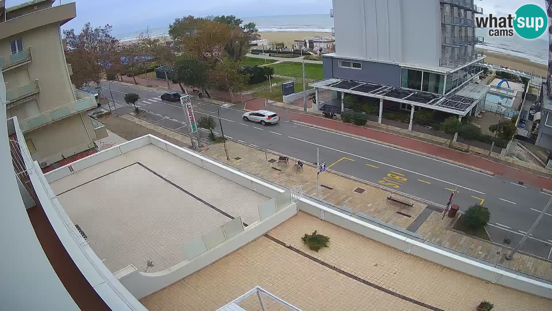 Riccione webcam spiaggia e giardini La Malfa – Bagni Oreste spiaggia 115