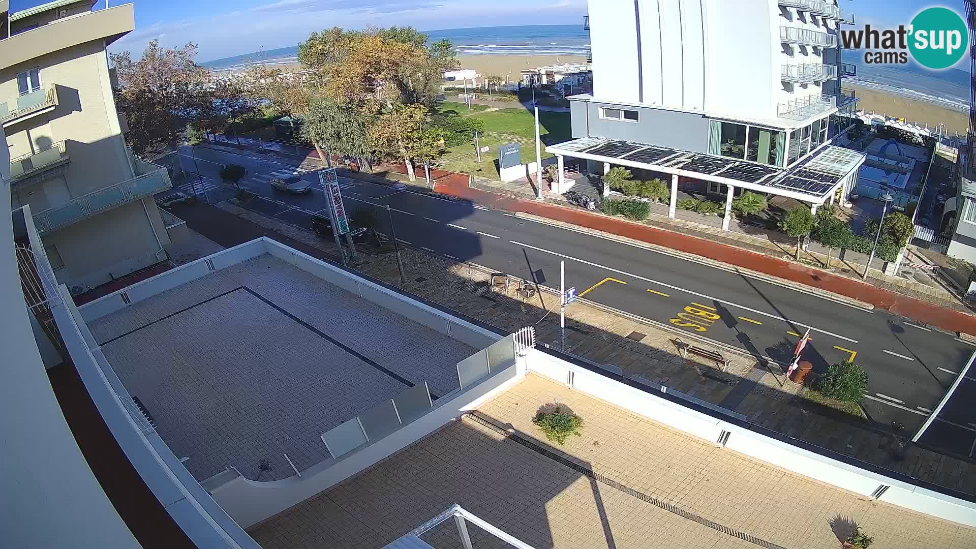 Riccione Webcam Strand und Gärten La Malfa – Bagni Oreste Strand 115