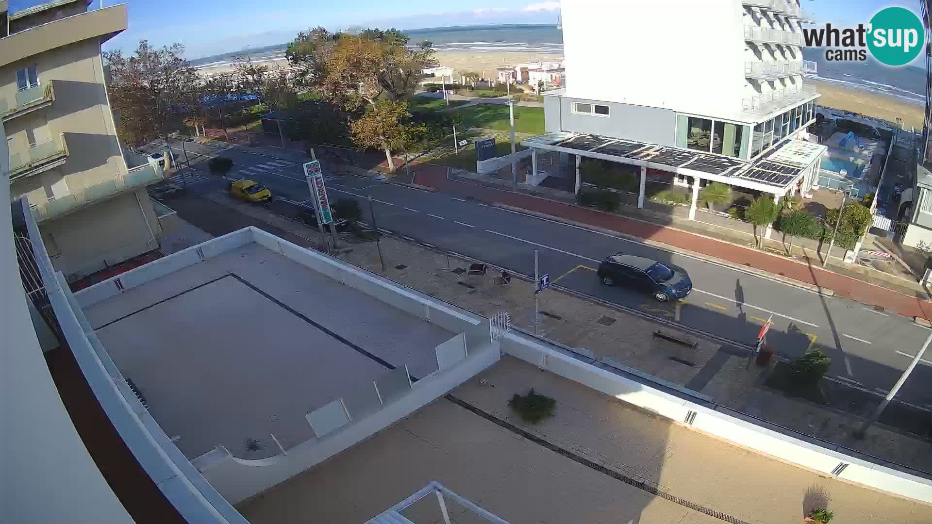 Riccione webcam spiaggia e giardini La Malfa – Bagni Oreste spiaggia 115