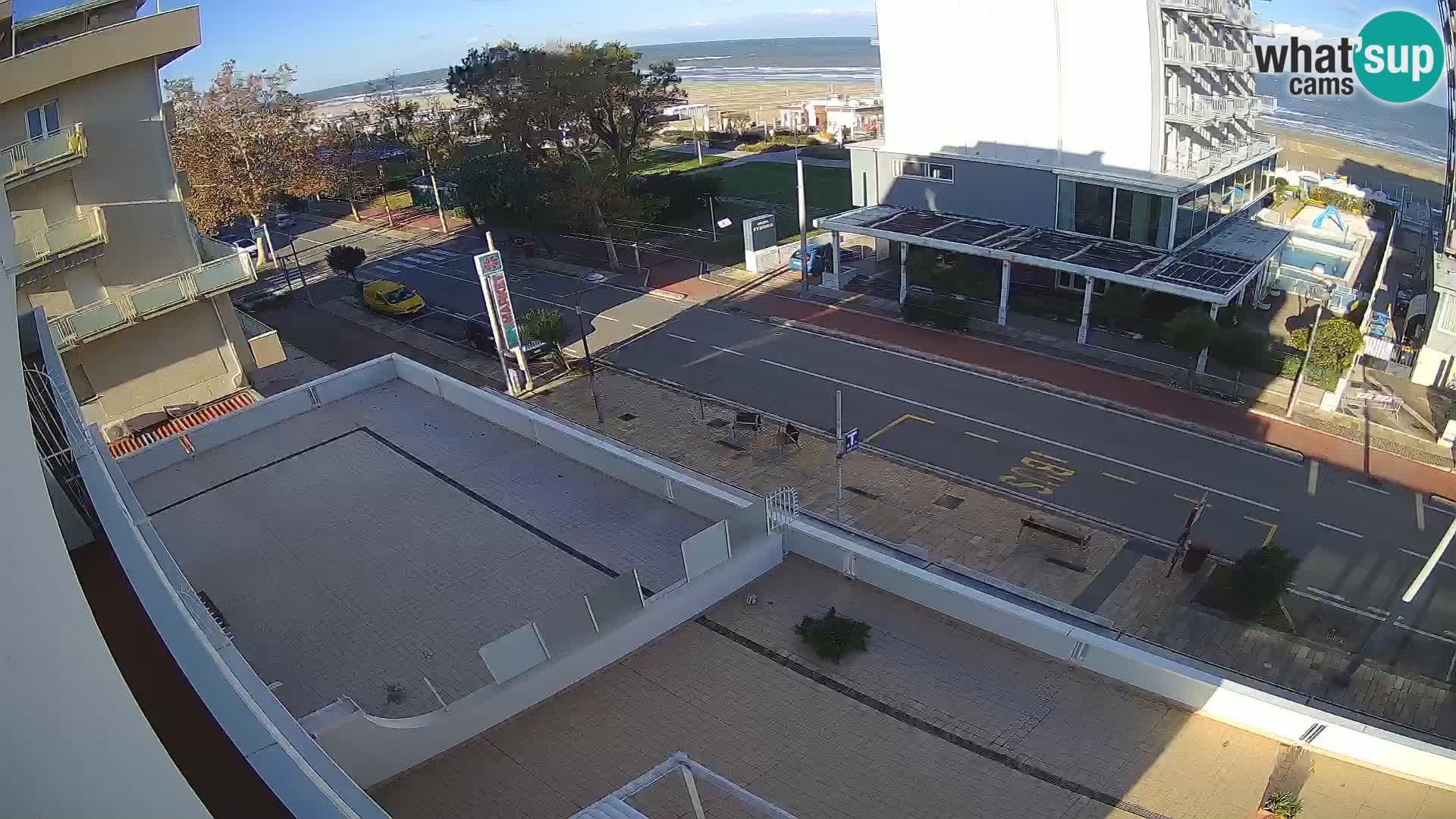 Riccione Webcam Strand und Gärten La Malfa – Bagni Oreste Strand 115