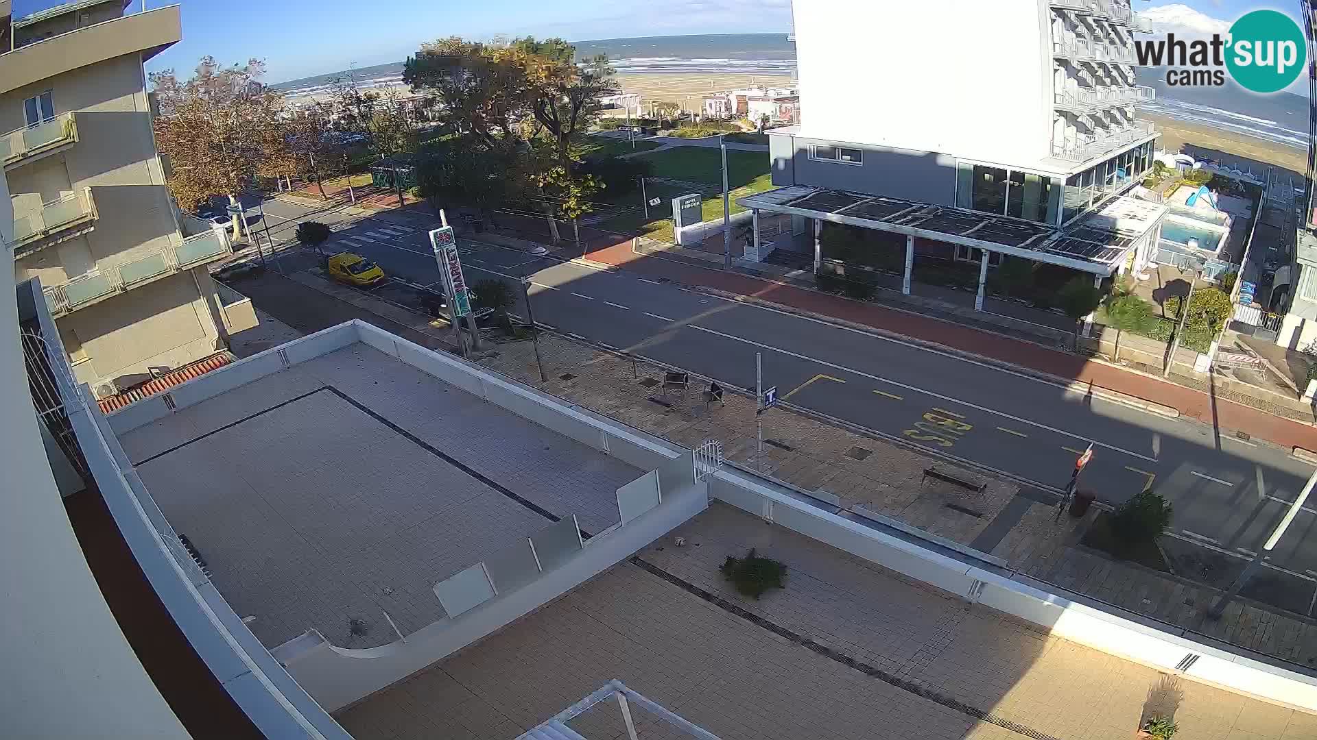 Riccione Webcam Strand und Gärten La Malfa – Bagni Oreste Strand 115