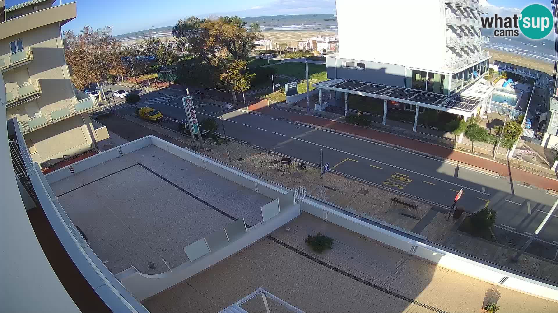 Riccione Webcam Strand und Gärten La Malfa – Bagni Oreste Strand 115