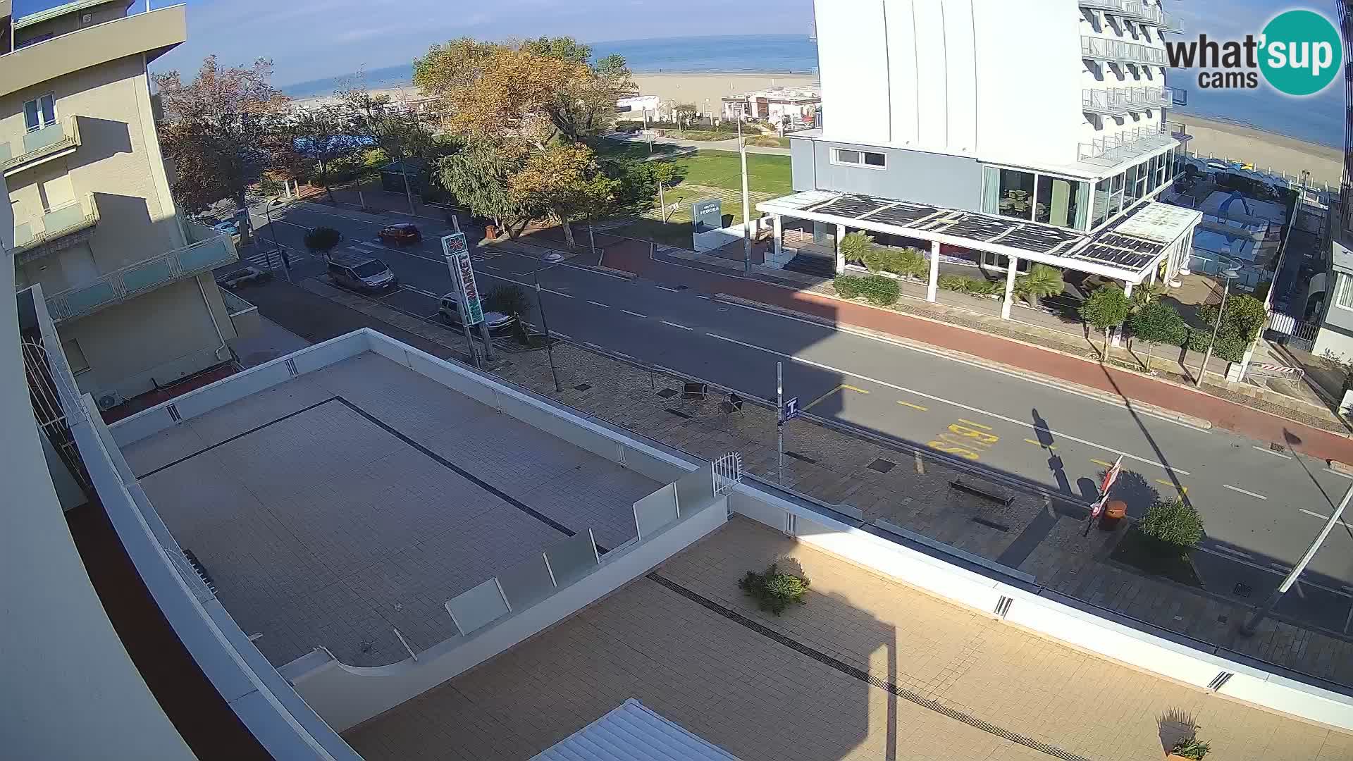 Riccione webcam spiaggia e giardini La Malfa – Bagni Oreste spiaggia 115