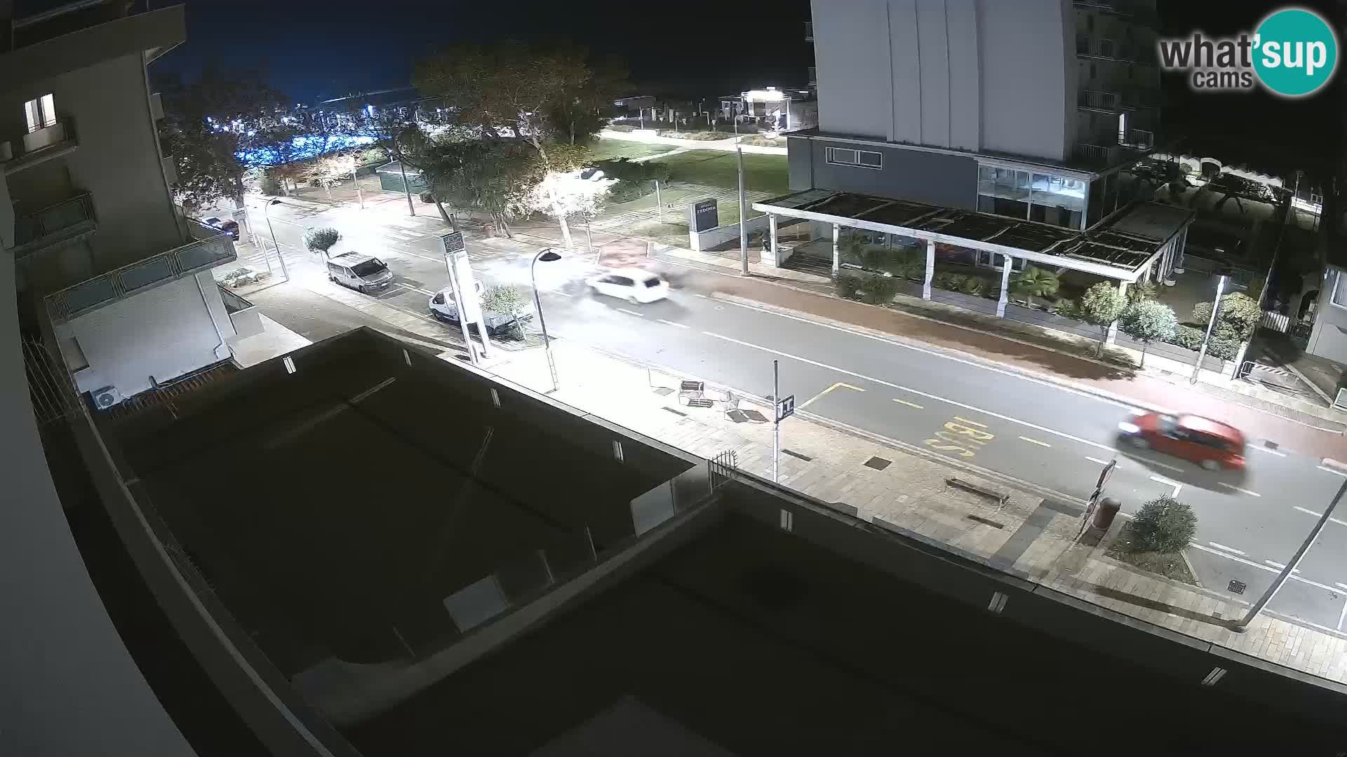 Riccione Webcam Strand und Gärten La Malfa – Bagni Oreste Strand 115