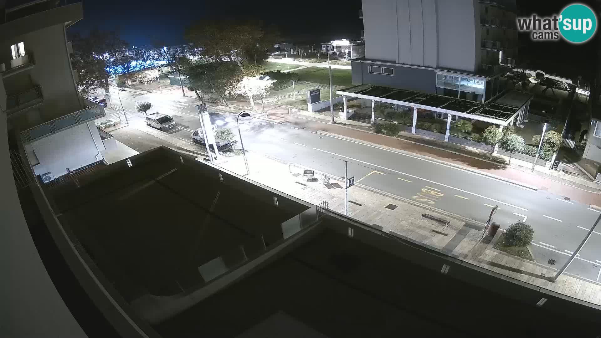 Riccione Webcam Strand und Gärten La Malfa – Bagni Oreste Strand 115