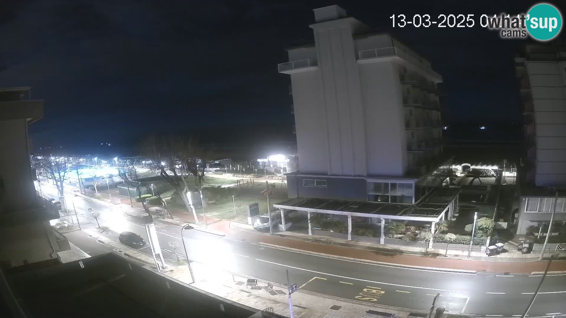 Riccione Webcam Strand und Gärten La Malfa – Bagni Oreste Strand 115