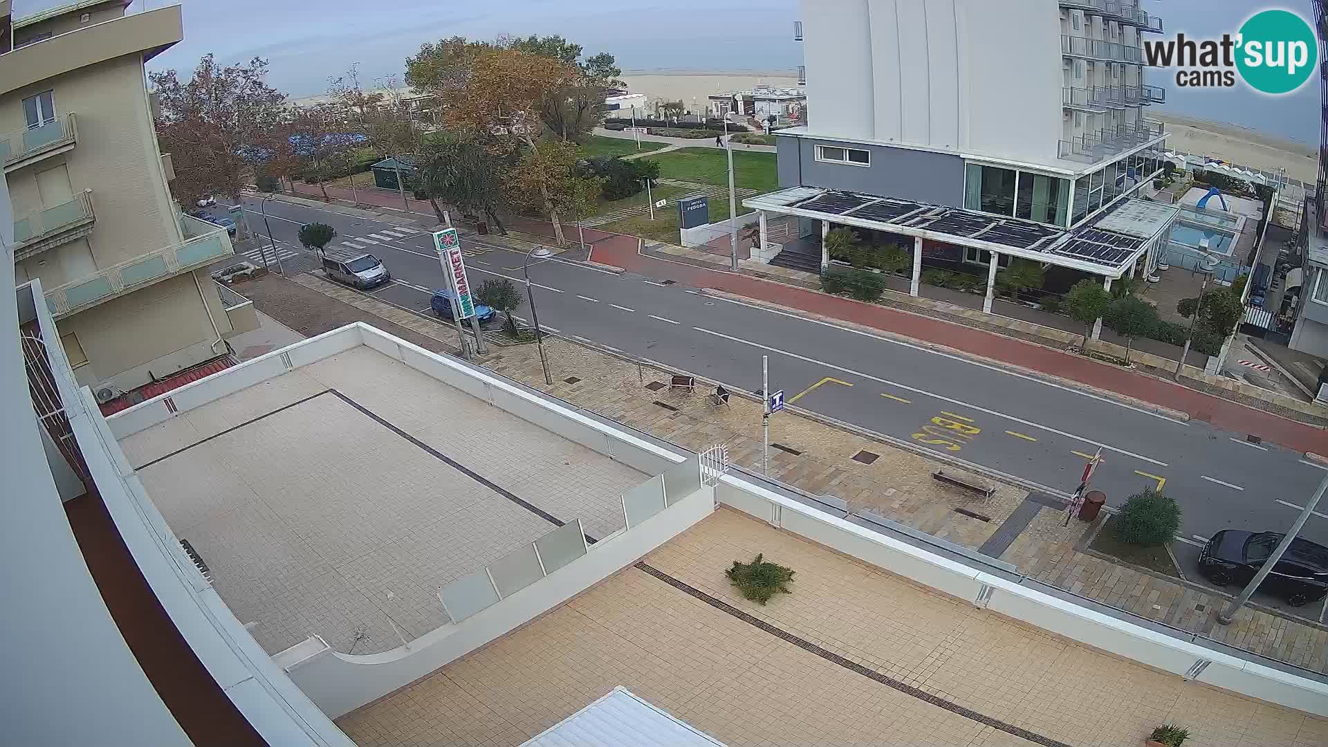 Riccione webcam spiaggia e giardini La Malfa – Bagni Oreste spiaggia 115