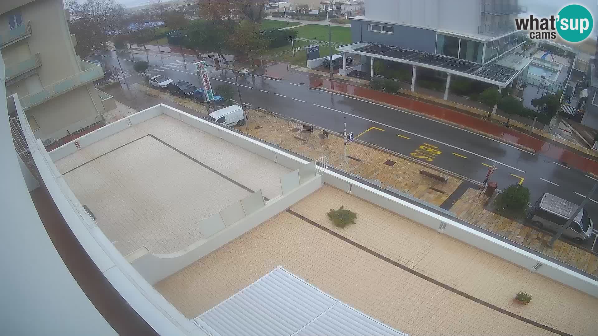 Riccione Webcam Strand und Gärten La Malfa – Bagni Oreste Strand 115