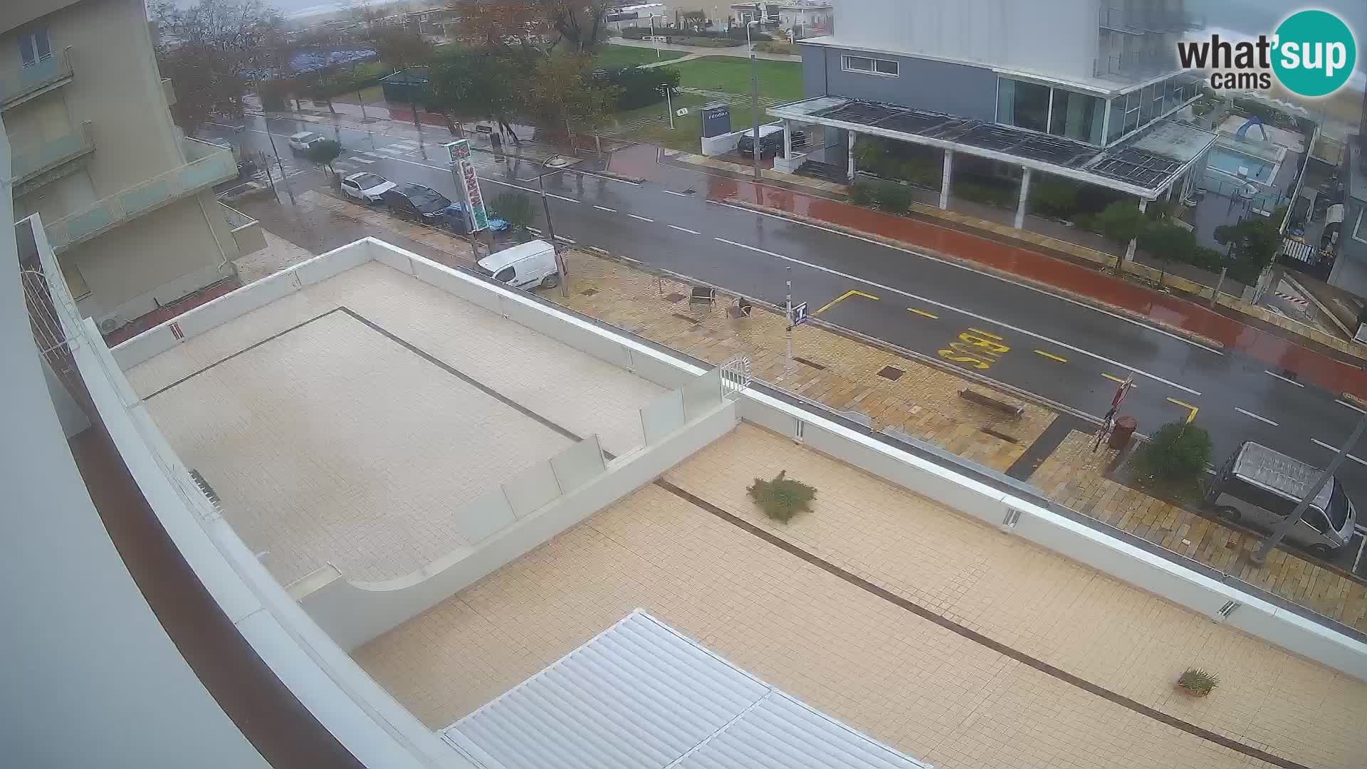 Riccione web kamera plaža i vrtovi La Malfa – plaža Bagni Oreste 115