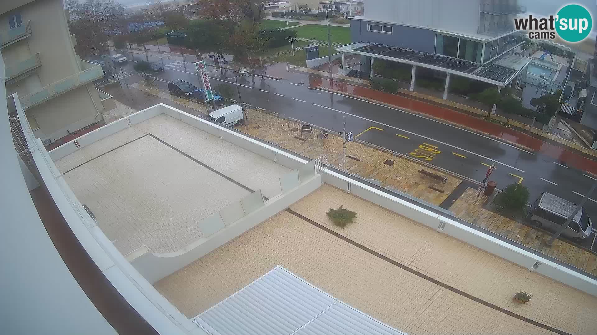 Riccione web kamera plaža i vrtovi La Malfa – plaža Bagni Oreste 115