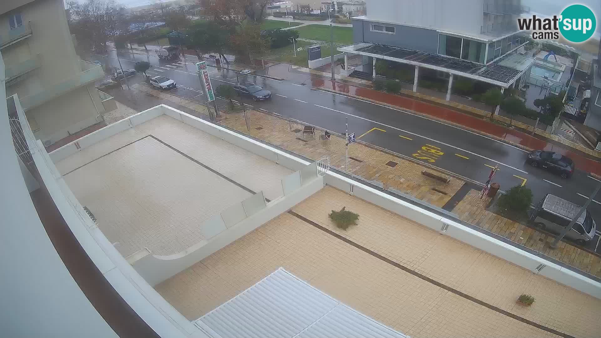 Riccione Webcam Strand und Gärten La Malfa – Bagni Oreste Strand 115