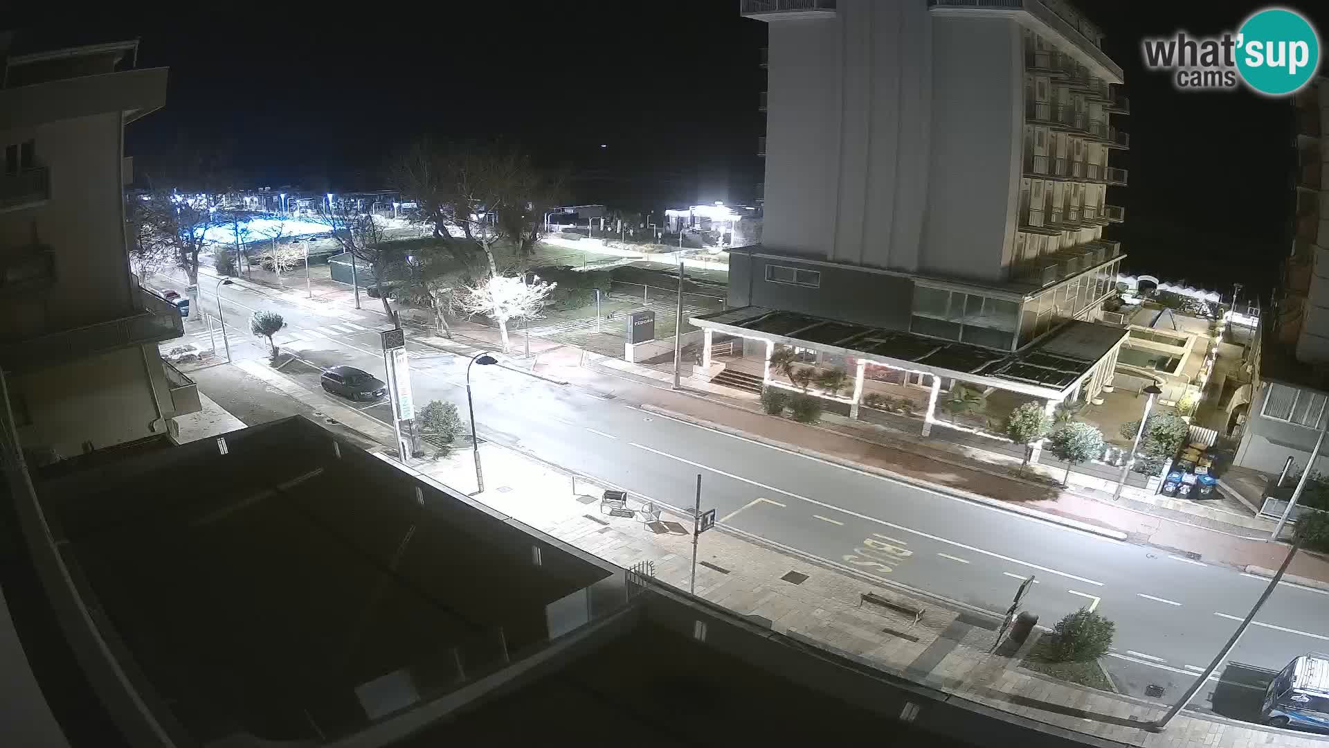 Riccione webcam playa y jardines La Malfa – Playa Bagni Oreste 115