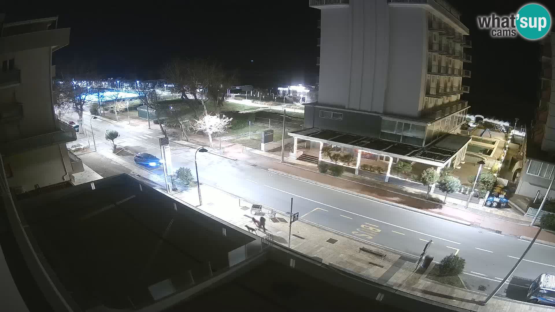 Riccione webcam playa y jardines La Malfa – Playa Bagni Oreste 115