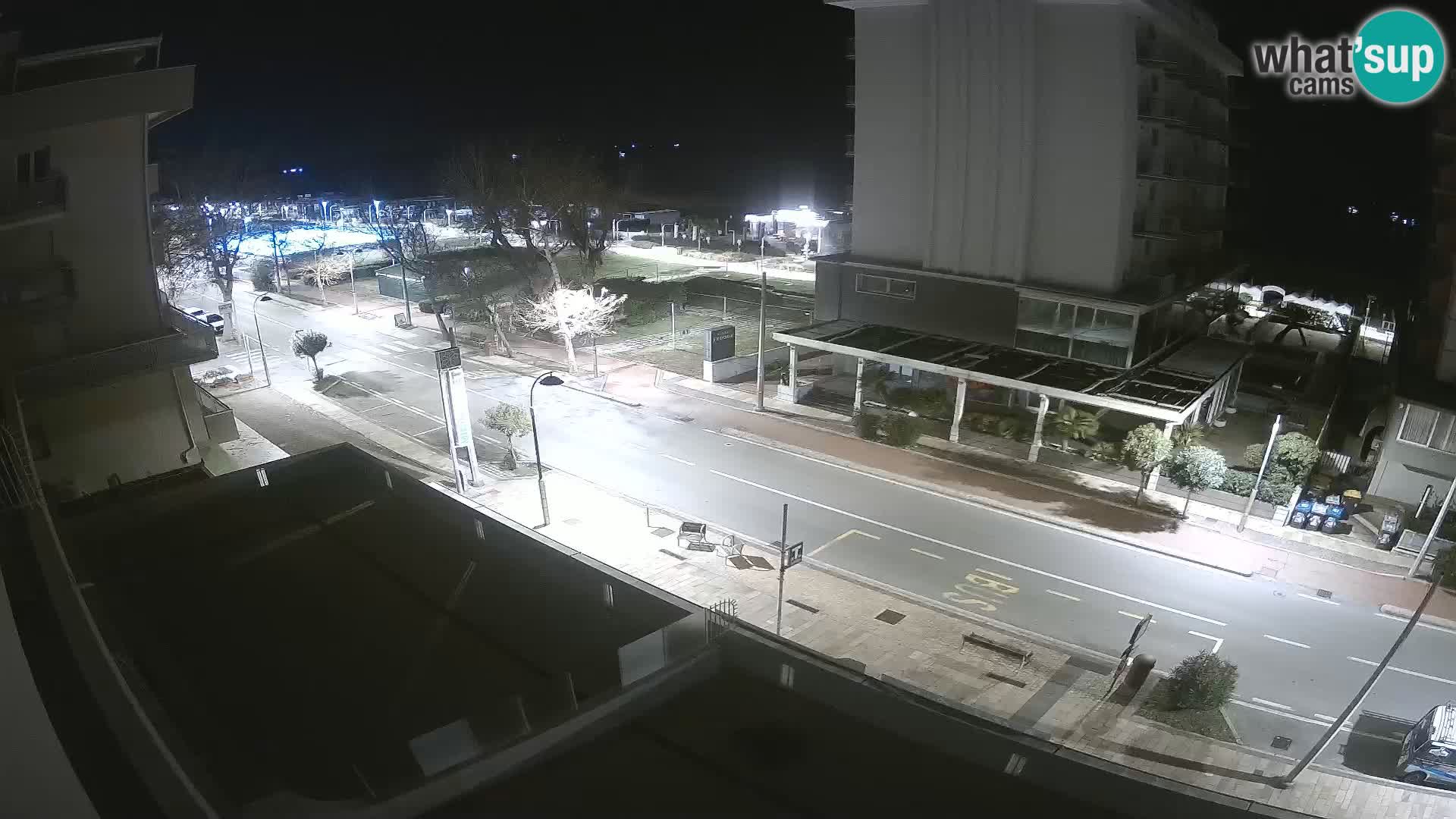 Riccione webcam playa y jardines La Malfa – Playa Bagni Oreste 115