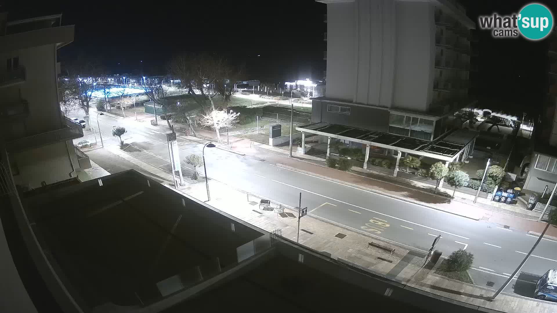 Riccione Webcam Strand und Gärten La Malfa – Bagni Oreste Strand 115