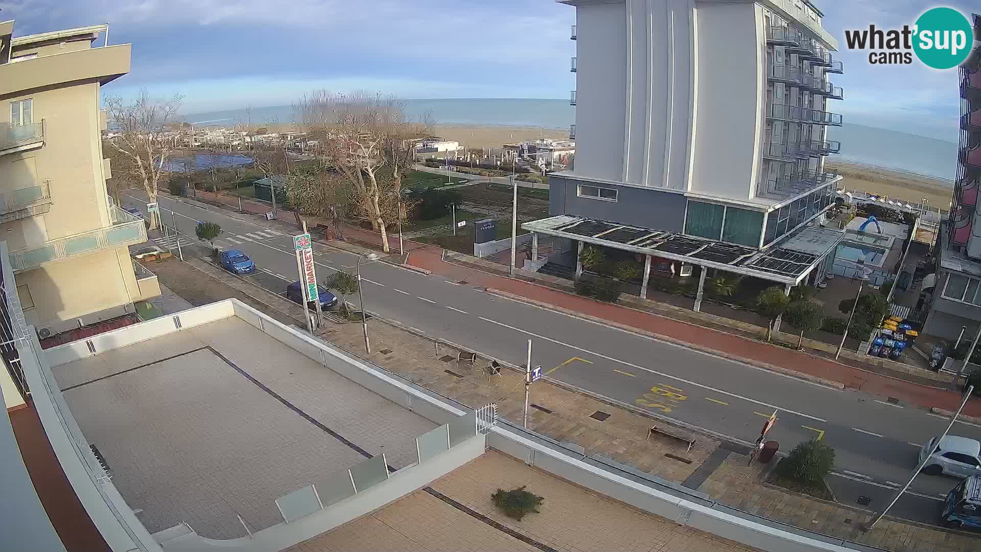 Riccione livecam beach and La Malfa gardens – Bagni Oreste spiaggia 115