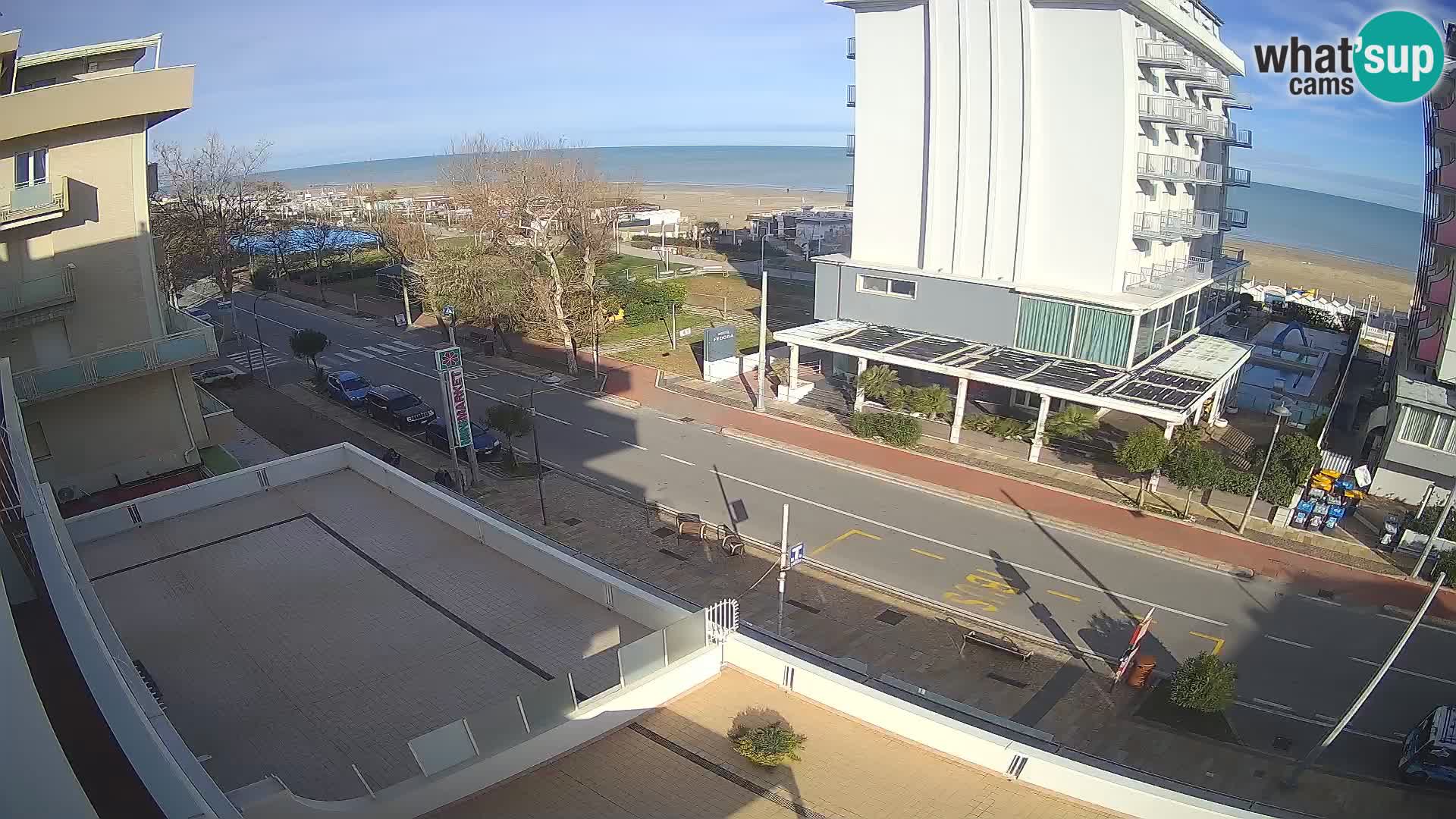 Riccione livecam beach and La Malfa gardens – Bagni Oreste spiaggia 115