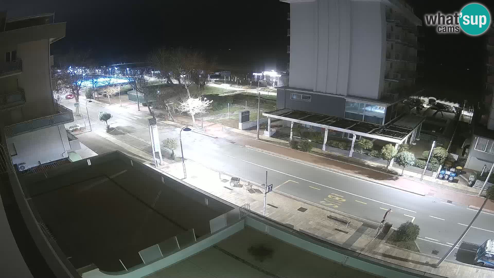 Riccione Webcam Strand und Gärten La Malfa – Bagni Oreste Strand 115