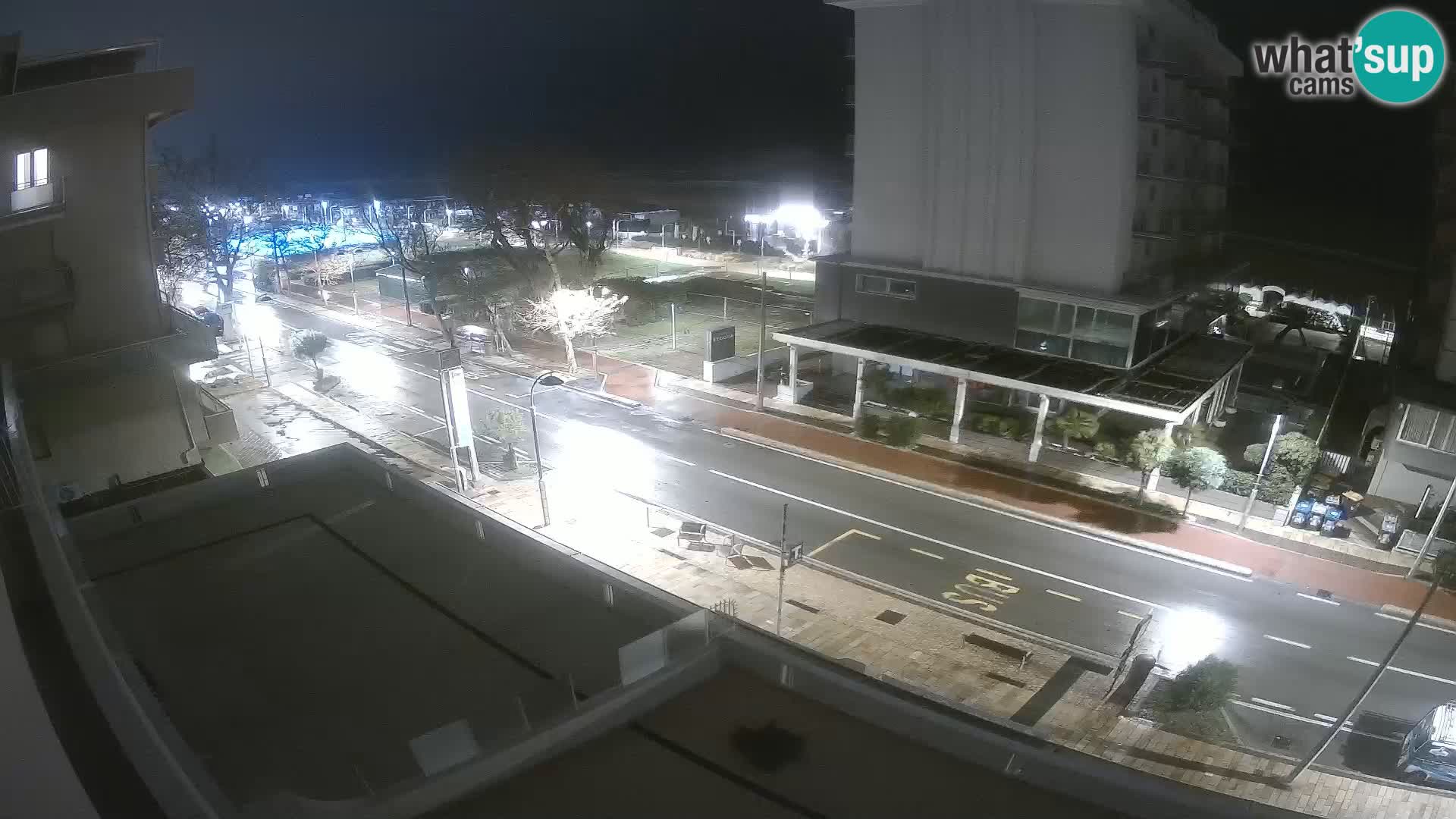 Riccione webcam playa y jardines La Malfa – Playa Bagni Oreste 115