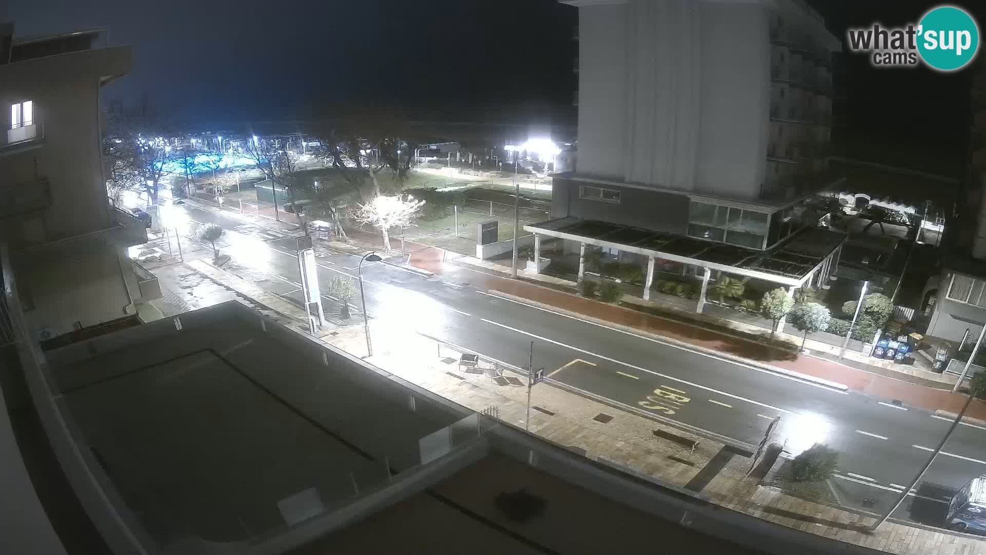 Riccione webcam playa y jardines La Malfa – Playa Bagni Oreste 115