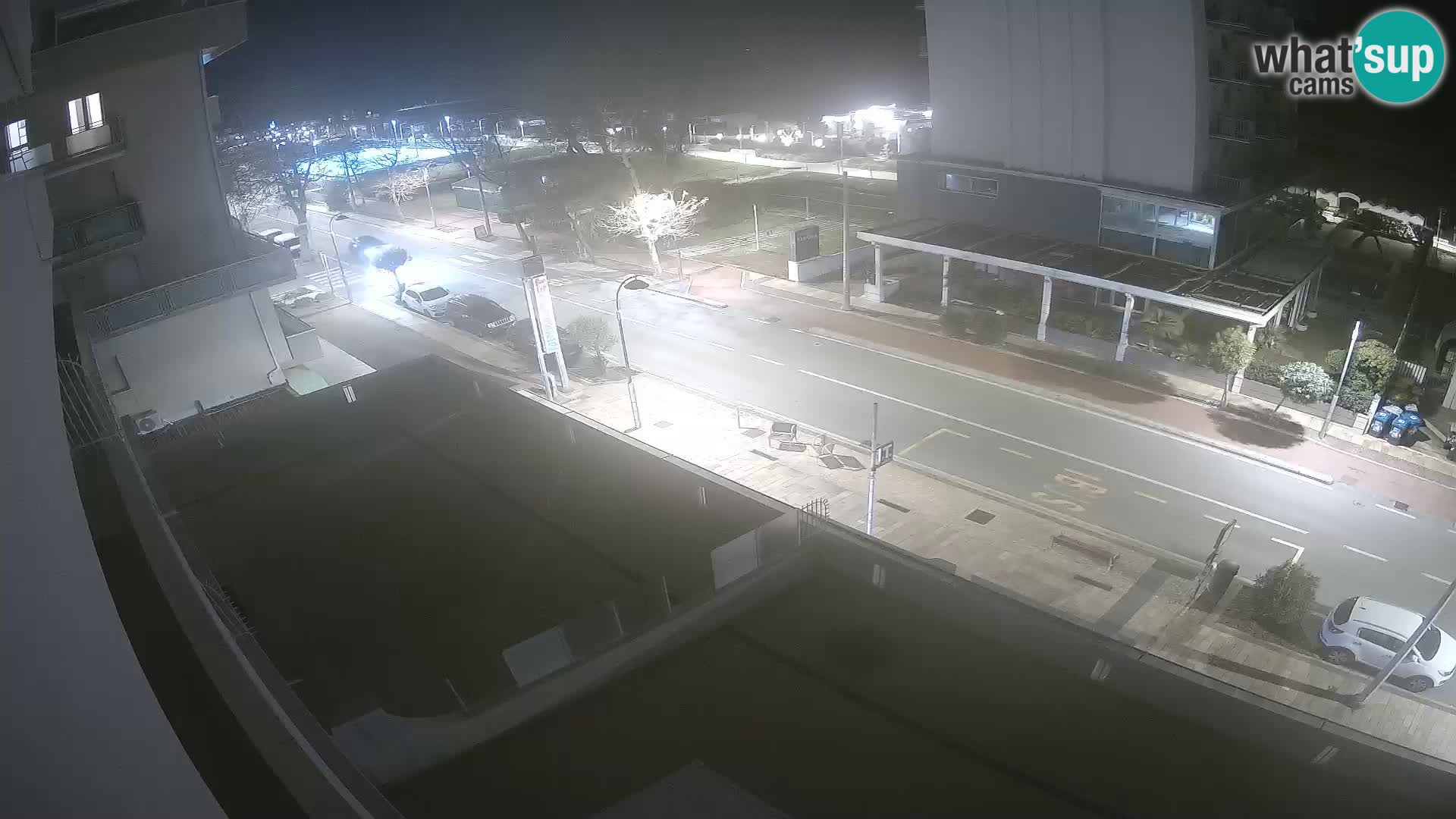 Riccione Webcam Strand und Gärten La Malfa – Bagni Oreste Strand 115