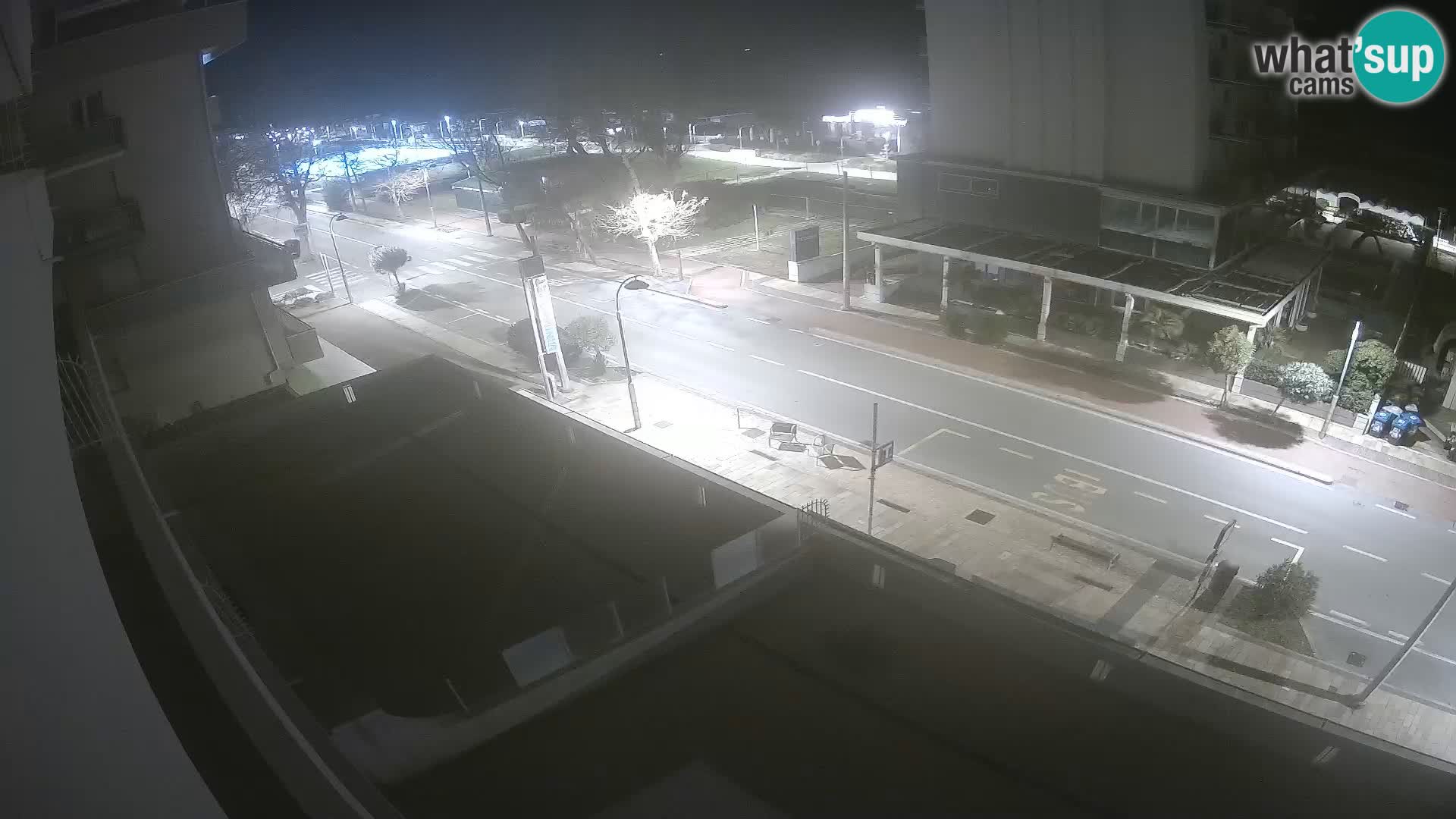 Riccione Webcam Strand und Gärten La Malfa – Bagni Oreste Strand 115