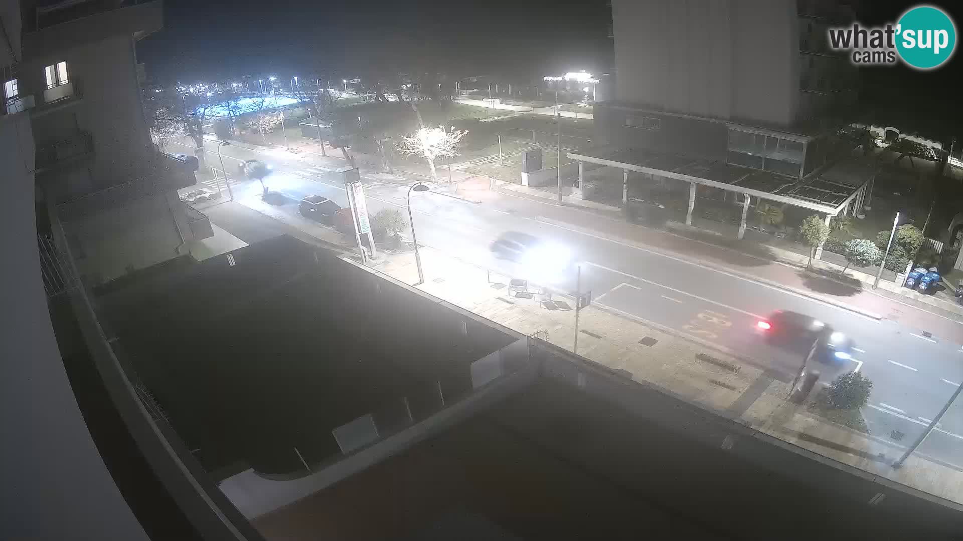 Riccione Webcam Strand und Gärten La Malfa – Bagni Oreste Strand 115