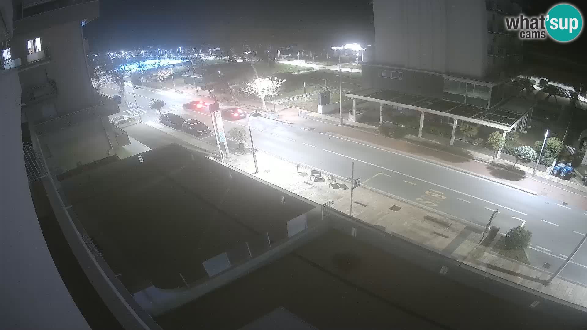 Riccione Webcam Strand und Gärten La Malfa – Bagni Oreste Strand 115